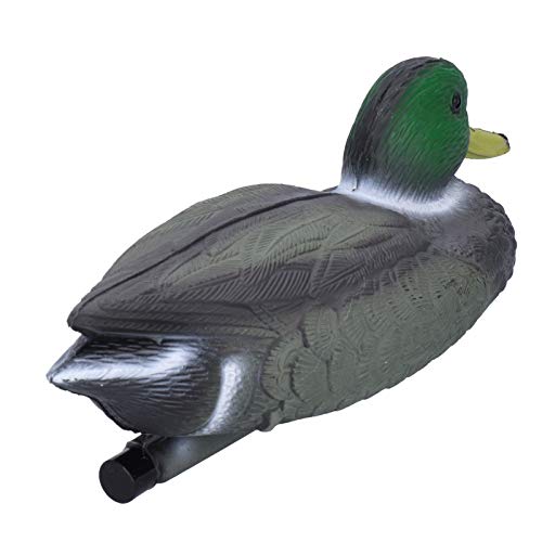 Zerodis Floating Plastic Duck Decoy Lifelike Ornament für Gartenpooldekoration 26x11.5 cm, Langlebiges Wasserdichtes Material (Mandarin Duck Man) von Zerodis