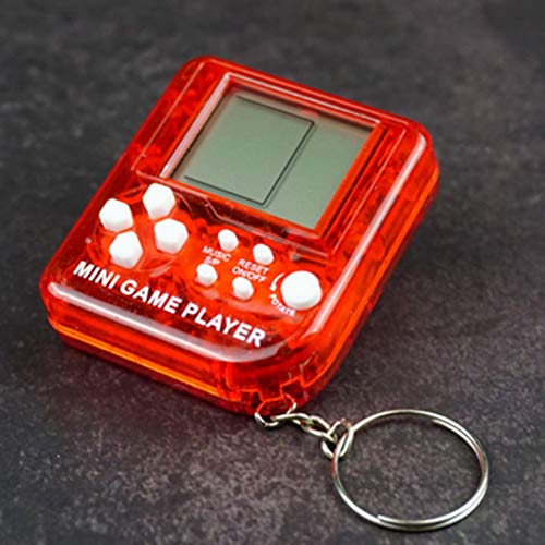 Handheld-Spielespieler, Kompakte Mini-Retro-Spielekonsole für Mädchen (Rot) von Zerodis