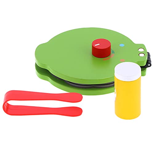 Zerodis Hochwertiges Holz -Pfannkuchen -Spielzeug Set, Simulationspfannkuchen Kochspielzeug für 3 Jahre Alt und Up, Ideales für Zerodis Hochwertiges Holz -Pfannkuchen -Spielzeug Set, Simulationspfannkuchen Kochspielzeug für 3 Jahre Alt und Up, Ideales für von Zerodis