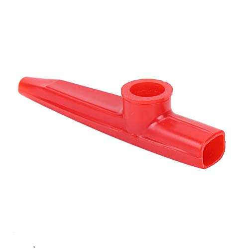 Zerodis Kazoo für Kinder Kazoos - Tragbares Plastikinstrument, Langes Lebensdauer mit Großer Klangverstärkung, für Instrumentenliebhaber und Anfänger (Rot) von Zerodis