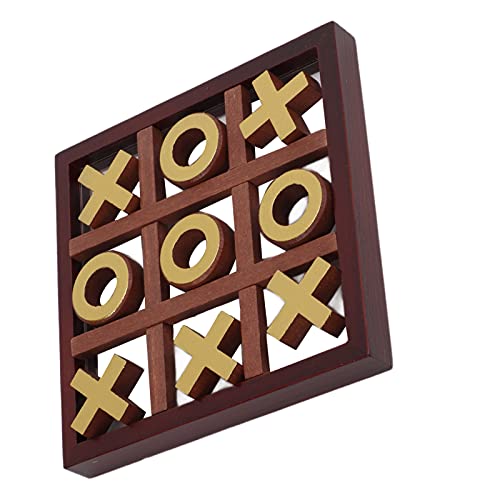 Zerodis Klassisches XO -Toe -Spiel für und Familie, Hochwertiges Holzspielspielzeug für das Holzspiel für Partyunterhaltung Zerodis Klassisches XO -Toe -Spiel für und Familie, Hochwertiges Holzspielspielzeug für das Holzspiel für Partyunterhaltung von Zerodis
