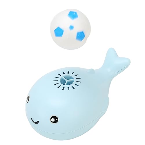 Zerodis Langlebiger Elektrischer Wal Schwimmend Ball Spielzeug für Baby USB Ladung Blattloses Ausgleiche Blasenspiel (Blue) von Zerodis