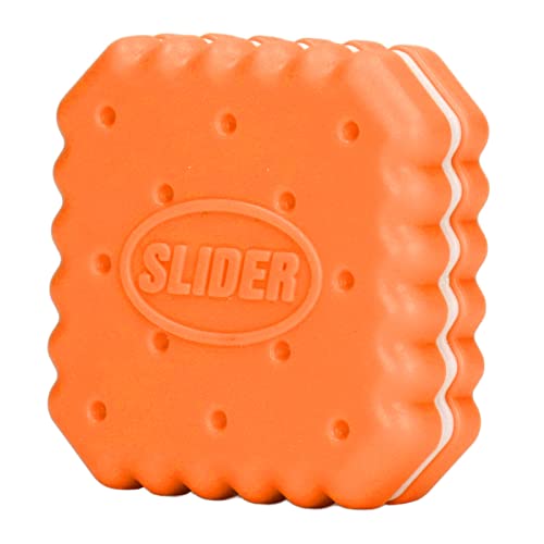Zerodis Magnetischer Tragbares Ruhiges Slider -Spielzeug für Stressbekämpfung Menschen mit Schlechten Gewohnheiten eine Handgröße: ca. 1,46in (ORANGE) von Zerodis