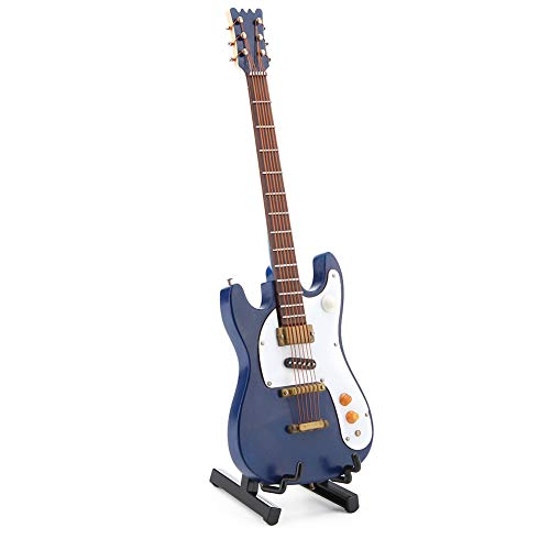 Zerodis Mini -Gitarren -Holzminiatur mit Stand Musical Instrument Display, Holzgitarrenmodell für die Heimdekoration, Schöne Geschenkbox Enthalten Zerodis Mini -Gitarren -Holzminiatur mit Stand Musical Instrument Display, Holzgitarrenmodell für die Heimdekoration, Schöne Geschenkbox Enthalten von Zerodis