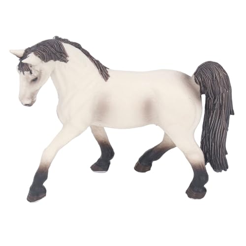 Zerodis Modell Miniaturpferde Sicherlich Bildungsspielzeug Nachhaltige Statue für PVC Geburtstagsfeier Dekor 1PC für die Lernressourcen und das Spielzubehör von Zerodis