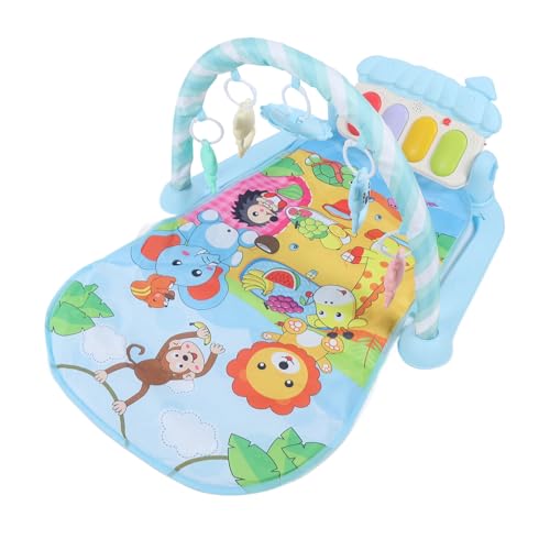 Zerodis Multifunktionale Baby -Fitnessstudios Spielen Matte mit Nicht -Slip Basis für die Musikentwicklung von Infants (Blue) von Zerodis