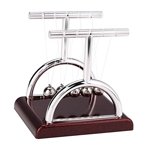 Zerodis Newton Balance Bälle Spielzeug Physik Wissenschaft Pendel Welle Bälle Pädagogische Kits Schreibtisch Spaß Spielzeug Geschenk für Kinder Erwachsene Zerodis Newton Balance Bälle Spielzeug Physik Wissenschaft Pendel Welle Bälle Pädagogische Kits Schreibtisch Spaß Spielzeug Geschenk für Kinder Erwachsene von Zerodis