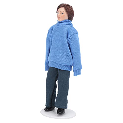 Zerodis Obouse Junger Mann Findet Porzellan Menschen Blaupullover Dekoration für 1:12 Dolouse DIY Accessoires Zerodis Obouse Junger Mann Findet Porzellan Menschen Blaupullover Dekoration für 1:12 Dolouse DIY Accessoires von Zerodis