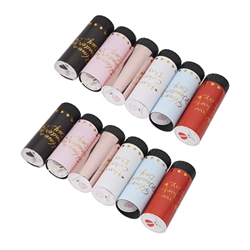 Zerodis Party Poppers Tragbare Mini -Feier Konfetti Popper für Babypartys 12 PCs Absolventen Zerodis Party Poppers Tragbare Mini -Feier Konfetti Popper für Babypartys 12 PCs Absolventen von Zerodis