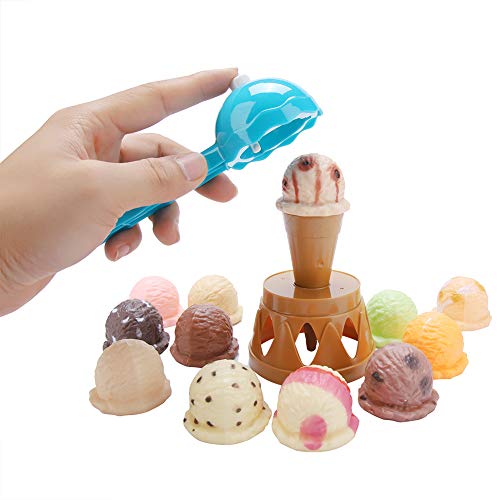 Zerodis Plastik -Eisspielzeug -Stapelspiel mit Schaufeln, Spielzeug für von Zerodis