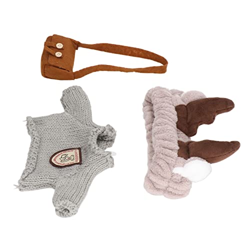 Zerodis Plüschspielzeug Duck -Kleidung, Gefüllte Entenkleidung, Gelbe Outfits für, Tierbekleidungszubehör mit Waschbarem, DIY -Plüsch für Besondere Anlässe (G-Typ) von Zerodis