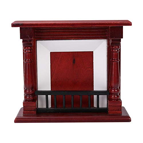 Zerodis Puppenhaus Mini Kamin 1:12 Puppenhaus Dekoration Möbel Rose Holz Mini Kamin Möbel Ornament Dekor Spielzeug für Kinder Zerodis Puppenhaus Mini Kamin 1:12 Puppenhaus Dekoration Möbel Rose Holz Mini Kamin Möbel Ornament Dekor Spielzeug für Kinder von Zerodis