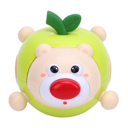 Zerodis Puzzle Pädagogische Wobble -Spielzeug für Baby, Soundeffekte Kinderspielzeug für Bauchzeit, Frühes Lernen Spielzeug für Kleinkindspiele (Green) von Zerodis