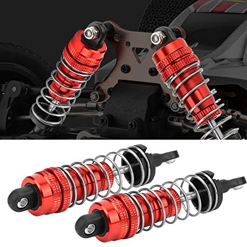 Zerodis RC -Auto -Metall Stoßdämpfer Wltoy 144001 1316 RC Auto Leichtes Feder Design Verbesserte Steuerung Einfacher Installation mit Benutzerdefinierter Anpassung 1/14 Skala Modellmodell (Rot) von Zerodis