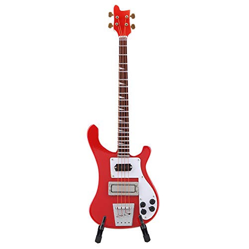 Zerodis Red Miniatur Bass Gitarre Replik - Hochwertige Handwerk mit Exquisitem Detail - Perfekte Dekoration für Bücherregal, Schreibtisch und Musikraum Made aus Basswood 1 Stück Zerodis Red Miniatur Bass Gitarre Replik - Hochwertige Handwerk mit Exquisitem Detail - Perfekte Dekoration für Bücherregal, Schreibtisch und Musikraum Made aus Basswood 1 Stück von Zerodis