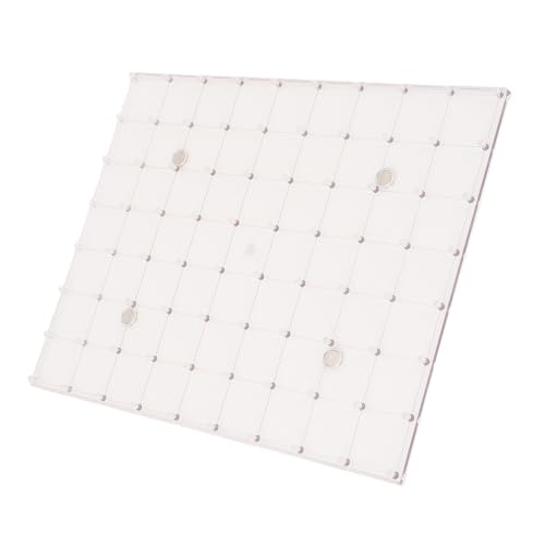 Zerodis Schullieferungen Plastische Doppelseitige 80 Pins Gummi Peg Geometry Board Bildungsspielzeug für Home -Klassenzimmer Erstellen von Formen Buchstätigkeit Tiere Blumen Muster 29x23cm Zerodis Schullieferungen Plastische Doppelseitige 80 Pins Gummi Peg Geometry Board Bildungsspielzeug für Home -Klassenzimmer Erstellen von Formen Buchstätigkeit Tiere Blumen Muster 29x23cm von Zerodis