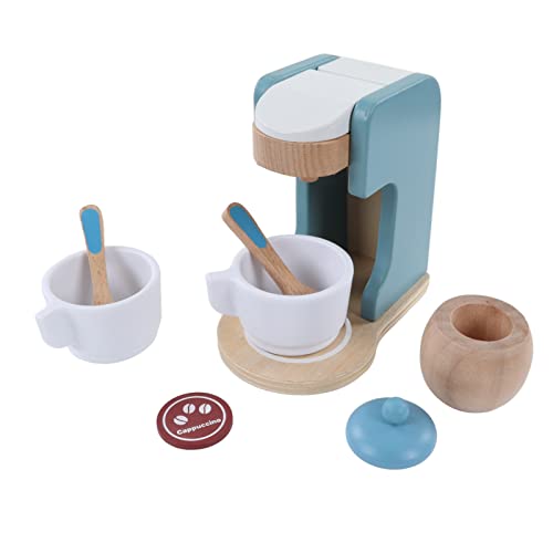 Zerodis Spielen Sie mit Fantasie Starkes Holz Glänzend Kaffeemaschine Spielzeug für Rollenspiele Holzkaffeemaschine Zerodis Spielen Sie mit Fantasie Starkes Holz Glänzend Kaffeemaschine Spielzeug für Rollenspiele Holzkaffeemaschine von Zerodis