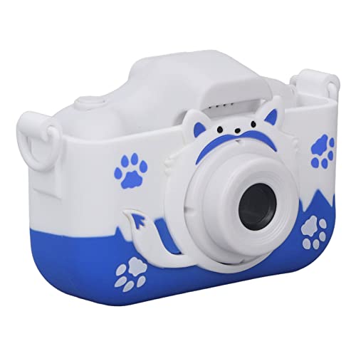 Zerodis Tragbare Kinderkammer mit Vier Filtern, Silikonkoffer, Hohe Definition 40MP Digitalkamera für , Blaue Farbe Zerodis Tragbare Kinderkammer mit Vier Filtern, Silikonkoffer, Hohe Definition 40MP Digitalkamera für , Blaue Farbe von Zerodis