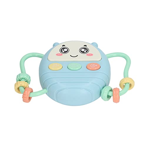 Zerodis Tragbares Baby -Musical - 3 in 1 Elektronikspielzeug mit Schallleuchten Lautstärke Steuerungsmodus, Fördern Sie die Auditive Wahrnehmung, Kunststoffmaterial (Blue) von Zerodis