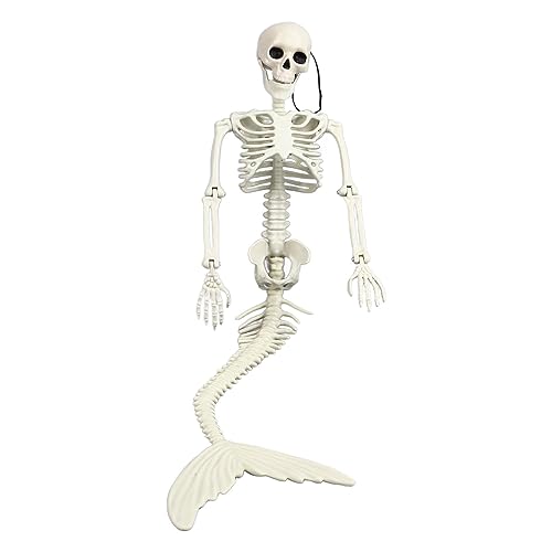 Zerodis Urlaubsfestival Dekorationen Möglichkeiten für Fähigkeiten Ganzkörper Skelett Atmosphäre Requisiten Halloween Outdoor -Eingangsdekorationen Lebensgröße Skelett Movable Spooky von Zerodis