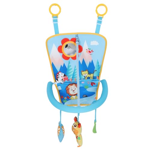 Zerodis Verstellbares Hinteres Autositz, Hängendes Spielzeug Multifunktionales Sensorisches Frühes Lernen Spielzeug für Kinderbaby (Typ B) von Zerodis