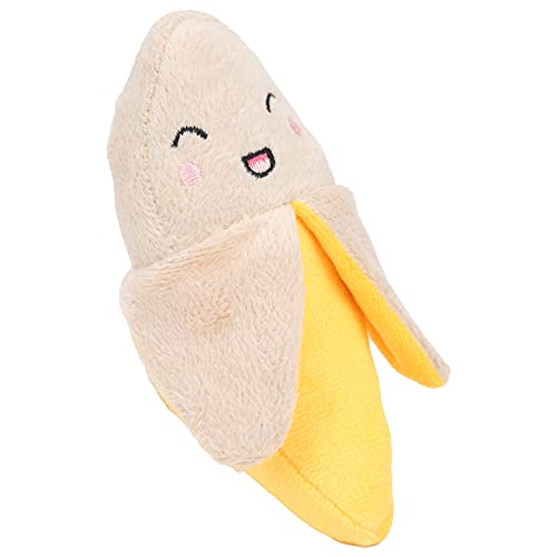 Zerodis Weiches Bananenkalb Plüschspielzeug Squeay -Spielzeug für, die Handtaschenschlüsselkettendekoration Spielen von Zerodis