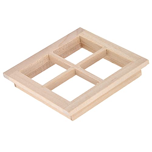 Zerodis Wunderschön Geschaffen, Einfach Geschaffene Hölzerne Miniaturpuppenfenster, um Spielzeug, Geschenke, 1:12 DOL Weg zu Tun Zerodis Wunderschön Geschaffen, Einfach Geschaffene Hölzerne Miniaturpuppenfenster, um Spielzeug, Geschenke, 1:12 DOL Weg zu Tun von Zerodis