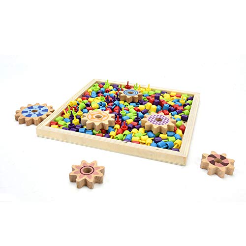 Zerodis Wunderschön Hergestellte Hölzerne Pilznagelspielzeug mit Schneiden und Bohren, Fördert Handye -Koordination und Intelligenzentwicklung, Großartige Bildungskinder Zerodis Wunderschön Hergestellte Hölzerne Pilznagelspielzeug mit Schneiden und Bohren, Fördert Handye -Koordination und Intelligenzentwicklung, Großartige Bildungskinder von Zerodis