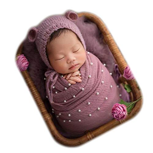 Foto-Requisiten für Neugeborene, Mütze, Decke, Fotografie für Babys, Stoff-Wickelmützen, Set, Baby, Jungen, Mädchen, Fotoshooting-Outfits Foto-Requisiten für Neugeborene, Mütze, Decke, Fotografie für Babys, Stoff-Wickelmützen, Set, Baby, Jungen, Mädchen, Fotoshooting-Outfits von Zeroest