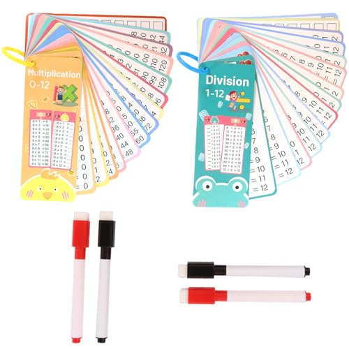 1x1 Lernkarten Set - 30 Stück Einmaleins Lernen Karten mit 4 abwischbaren Stiften, Praktisches Einmaleins Spiel für Kinder ab 5 Jahren, 1x1 Lernen für Schule & Zuhause 1x1 Lernkarten Set - 30 Stück Einmaleins Lernen Karten mit 4 abwischbaren Stiften, Praktisches Einmaleins Spiel für Kinder ab 5 Jahren, 1x1 Lernen für Schule & Zuhause von ZesNxj