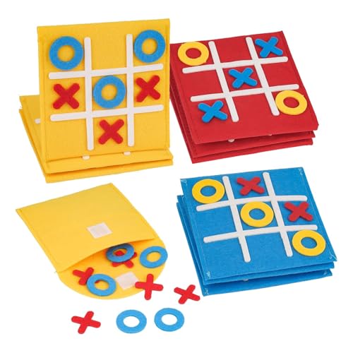 9 Stück Mini Set als Mitgebsel Kindergeburtstag, Tic Tac Toe Spiel, Kindergeburtstag Gastgeschenke, Bunte Filz-Spielzeuge für Partys, Pinata Füllung, Wundertüten & Geburtstagsfeiern (Mehrfarbige) 9 Stück Mini Set als Mitgebsel Kindergeburtstag, Tic Tac Toe Spiel, Kindergeburtstag Gastgeschenke, Bunte Filz-Spielzeuge für Partys, Pinata Füllung, Wundertüten & Geburtstagsfeiern (Mehrfarbige) von ZesNxj