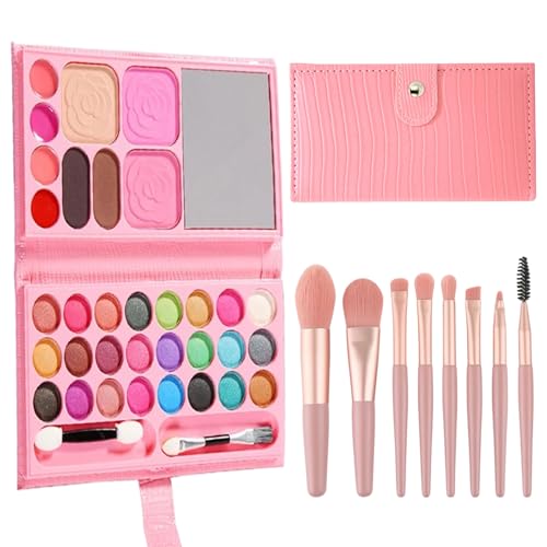 9 Stück Schminke Kinder Mädchen, Kinderschminke Set mit 8 Pinsel, Kinder Schminke Waschbarer Kinderschminkspielzeug, Schminkset Mädchen für Halloween, Party 9 Stück Schminke Kinder Mädchen, Kinderschminke Set mit 8 Pinsel, Kinder Schminke Waschbarer Kinderschminkspielzeug, Schminkset Mädchen für Halloween, Party von ZesNxj