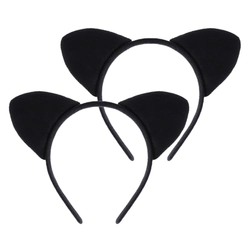 ZesNxj 2 Stücke Katzenohren Haarreif Cat Ears Headband, katzen ohren, Katze Haarbänder Haarschmuck Damen Katzen Kostüm für Halloween Karneval und Fasching ZesNxj 2 Stücke Katzenohren Haarreif Cat Ears Headband, katzen ohren, Katze Haarbänder Haarschmuck Damen Katzen Kostüm für Halloween Karneval und Fasching von ZesNxj
