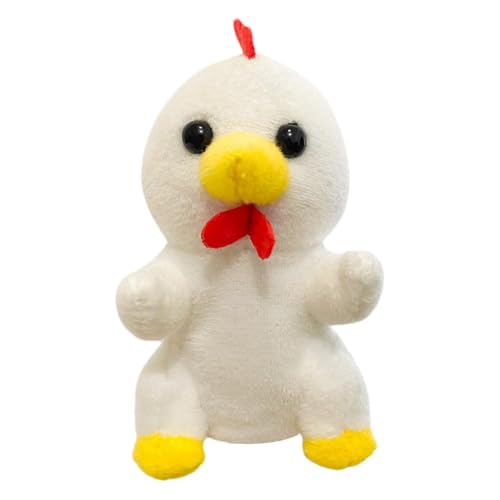 Fingerpuppen Bauernhoftier aus Plüsch – Dony weich und Huhn Set – Handpuppen pädagogisch für sie, interaktive Erzählung und fantasievolle Spielzeit von Zestivra