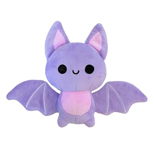 Fledermausplüschspielzeug - 18 cm gefülltes Halloween Animal Plüsch, entzückende weiche Plüschpuppe | Kindergarten Mini kuschelige Fledermaus -Fledermaus, Partygefürfte, Kinderzimmerspielzeug, süßes G Fledermausplüschspielzeug - 18 cm gefülltes Halloween Animal Plüsch, entzückende weiche Plüschpuppe | Kindergarten Mini kuschelige Fledermaus -Fledermaus, Partygefürfte, Kinderzimmerspielzeug, süßes G von Zestivra