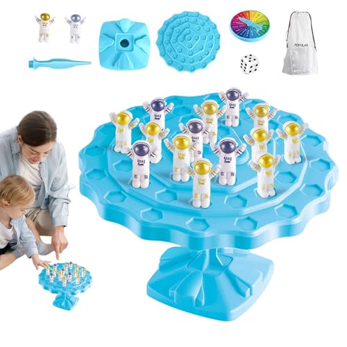 Fun Astronauten Balance Tree - Raumfahrzeug Freizeitspielzeug Balance Tree Math Educational Interaction - Tabletop Game, Desktop Intellektuelle Spielzeuge Lustiges Partyspiel von Zestivra