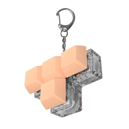 Keyboard Fidget Schlüsselanhänger | Fingerspielzeug für Baumtester mit 4 Schlüsseln | Se Kensory Toy, Baumtester Spielzeug für , Entspannung, lustiges Fingerspielzeug für Erwachsene von Zestivra