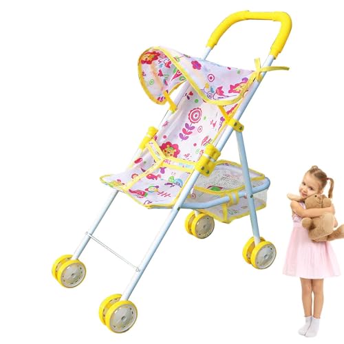 Kinderwagen | Kinderwagen geeignet für mit Unterkorb | Kinderwagen für Mädchen, ab 3 Jahren, Geschenk für Mädchen, Zubehör, Spielzeug für Mädchen, Kinderwagen Kinderwagen | Kinderwagen geeignet für mit Unterkorb | Kinderwagen für Mädchen, ab 3 Jahren, Geschenk für Mädchen, Zubehör, Spielzeug für Mädchen, Kinderwagen von Zestivra