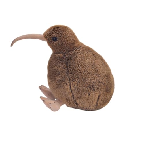 Kiwivogel Stofftier – realistische Plüschpuppe, süßer, weicher, kuscheliger Vogelplüsch | Flauschige Wildtierfigur, die einzigartige Vogelarten darstellt, Sammlerplüschtier mit Deko-Accessoire Kiwivogel Stofftier – realistische Plüschpuppe, süßer, weicher, kuscheliger Vogelplüsch | Flauschige Wildtierfigur, die einzigartige Vogelarten darstellt, Sammlerplüschtier mit Deko-Accessoire von Zestivra