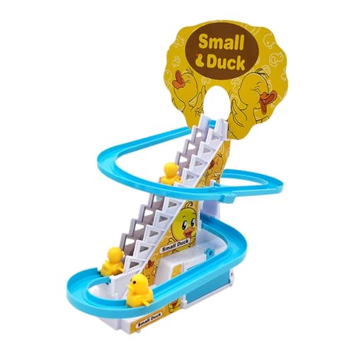 Kleine Kletterenten Spielzeug – beleuchtete Rutschtreppe Enten Jagd Achterbahn mit Musik | Früherziehung Fun Spielen Geschenke für Ententreppen Kleine Kletterenten Spielzeug – beleuchtete Rutschtreppe Enten Jagd Achterbahn mit Musik | Früherziehung Fun Spielen Geschenke für Ententreppen von Zestivra
