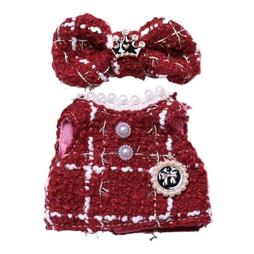 Luxuriöse Kleidung, 17 cm Puppenkleidung, Plüsch-Spielzeugkostüme, 17 cm, Plüschpuppen, gefüllte Spielzeuge, Kleider, Kostüme mit Band, Plüschkleider und Kostüme Luxuriöse Kleidung, 17 cm Puppenkleidung, Plüsch-Spielzeugkostüme, 17 cm, Plüschpuppen, gefüllte Spielzeuge, Kleider, Kostüme mit Band, Plüschkleider und Kostüme von Zestivra