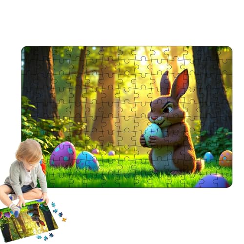 Osterpuzzle, Süße Osterei Puzzle | Wohnkultur, Kaninchenmuster Bild, Urlaubsdekoration, Cartoon -Osterartikel Für Erwachsene, Kinder, Teenager Osterpuzzle, Süße Osterei Puzzle | Wohnkultur, Kaninchenmuster Bild, Urlaubsdekoration, Cartoon -Osterartikel Für Erwachsene, Kinder, Teenager von Zestivra