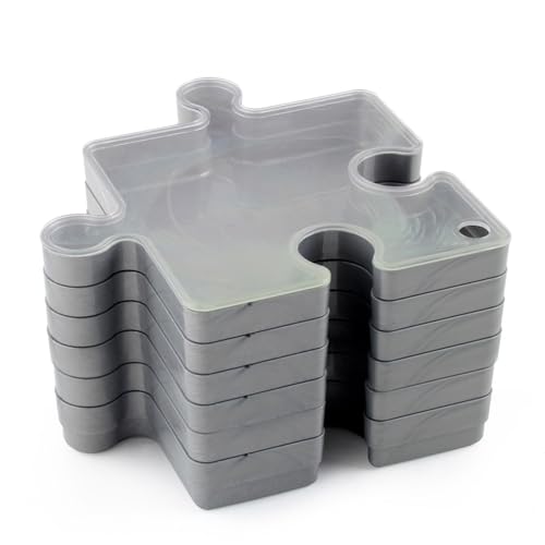 Puzzle -Sortierschalen - hochwertige Puzzle -Speicherbox - -geformte Sortierschalen, um Rätsel bis zu 1000 Stück zu organisieren Puzzle -Sortierschalen - hochwertige Puzzle -Speicherbox - -geformte Sortierschalen, um Rätsel bis zu 1000 Stück zu organisieren von Zestivra