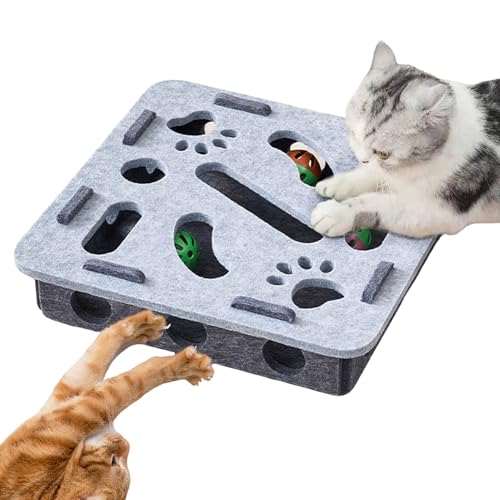 Puzzle Toys - Interaktives Labyrinthspiel | Engagierende Gehirnherausforderung Box mit versteckten Behandlungskammern für geistige Stimulation, Entwicklung der Cha Training Aktivität Puzzle Toys - Interaktives Labyrinthspiel | Engagierende Gehirnherausforderung Box mit versteckten Behandlungskammern für geistige Stimulation, Entwicklung der Cha Training Aktivität von Zestivra