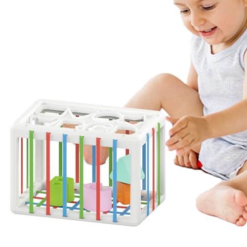 Regenbogen-Zauberwürfel - Set Mit Passenden Bausteinen | -Frühpädagogik-Spielzeug Für Kinder Sensorisches Babyspielzeug, Regenbogen-Baustein-Set, -Frühpädagogik-Spielzeug Regenbogen-Zauberwürfel - Set Mit Passenden Bausteinen | -Frühpädagogik-Spielzeug Für Kinder Sensorisches Babyspielzeug, Regenbogen-Baustein-Set, -Frühpädagogik-Spielzeug von Zestivra