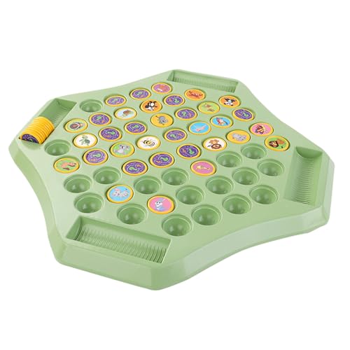 Schachfamilienspiel, Tiermuster -Matching -Partys Brettspiel | Family Game Toy Desktop -Brettspiel Für Kindergärtner Vorschule von Zestivra