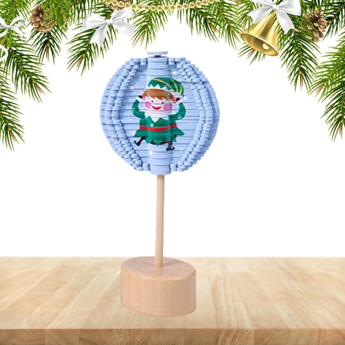 Spin Loli Pop Sow Sowa Toys -Holzspinner, Weihnachtsmuster Spin Umgekehrtes Puzzle, Hölzernen Physikalisch Hölzerne Spielzeug -empfindliches Rotierendes Spielzeug, Studienzimmer Wohnzimmer Beide Seite Spin Loli Pop Sow Sowa Toys -Holzspinner, Weihnachtsmuster Spin Umgekehrtes Puzzle, Hölzernen Physikalisch Hölzerne Spielzeug -empfindliches Rotierendes Spielzeug, Studienzimmer Wohnzimmer Beide Seite von Zestivra