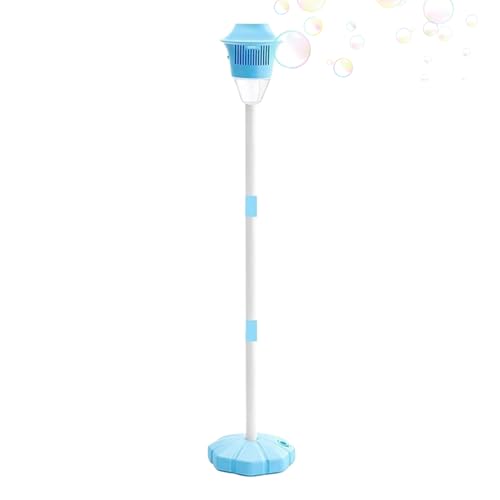 Stehbarer Bubble Maker - Bubble Machine Lantern, drahtlos wiederaufladbares Design | Landschaftsdekorationsspielzeug mit LED -Leuchten, magische Beleuchtung für Pfad, Gehweg, Garten, Spielen im Freien von Zestivra