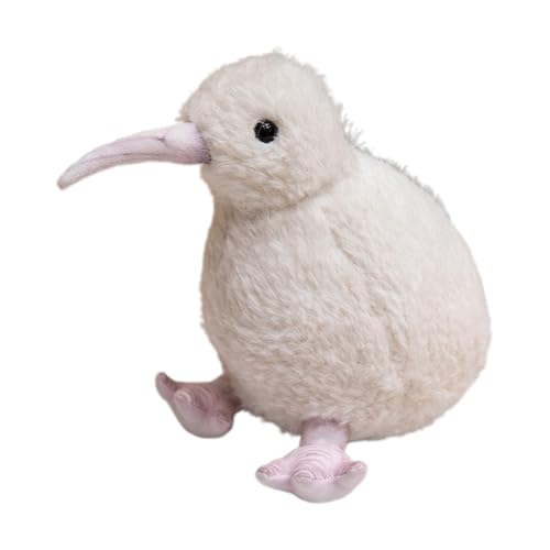 Vogel Plüsch - Kiwi gefülltes Tierpuppenkissen, weicher kuscheliger Plüsch | Nettes vogelförmiges Kissenspielzeug, gemütlicher umarmender Freund, perfektes Weihnachtsferiengeschenk für Kinder von Zestivra