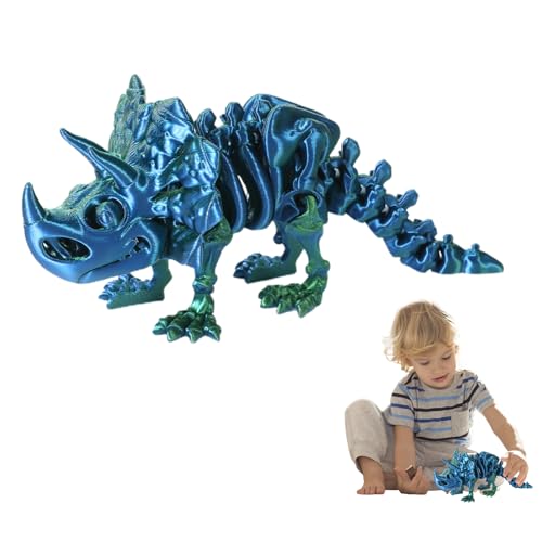Zestivra Dinosaurier mit Gelenken, bedruckt in 3D – flexible Figur mit beweglichen Dichtungen | Ornament Spielzeug für Tisch, Anzeige von Tieren, Kinder, Erwachsene, Dekoration, Sammlerstück, Skulptur Zestivra Dinosaurier mit Gelenken, bedruckt in 3D – flexible Figur mit beweglichen Dichtungen | Ornament Spielzeug für Tisch, Anzeige von Tieren, Kinder, Erwachsene, Dekoration, Sammlerstück, Skulptur von Zestivra